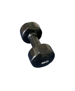 Gantera Aerobic - 9 Kg, Negru