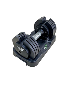 Gantera Reglabila Dhs 5016 - 12.5 Kg, Negru