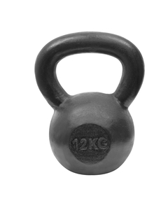 Kettlebell Otel - 12 Kg, Negru