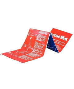 Saltea Exercitii 167X59X1,5cm, Rosu-Albastru