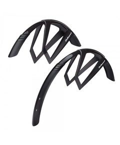 Set Aparatori Noroi Polisport G-Mud - 28 Inch, Negru