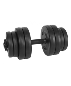 Set Gantera Strong - 15 Kg, Negru