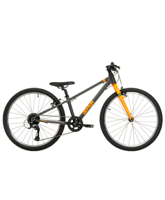 Bicicleta Copii Devron Urbio U2.4 Super Light - 24 Inch, Gri-Portocaliu