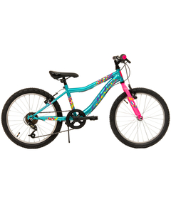 Bicicleta Copii DHS Plasma - 20 Inch, Albastru