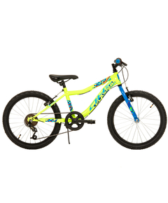 Bicicleta Copii DHS Plasma - 20 Inch, Galben