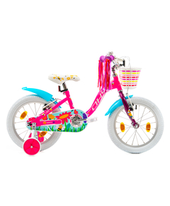 Bicicleta Copii DHS Summer - 16 Inch, Roz