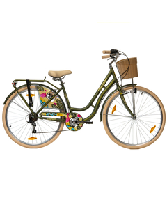 Bicicleta Oras Devron Grazia 6S - 28 Inch, L, Verde