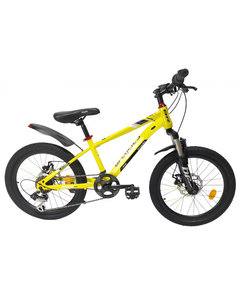 Bicicleta Copii BR BR-D2007V 2025 - 20 inch, Galben