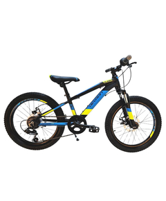 Bicicleta Copii Devron Alaska - 20 Inch, Negru-Albastru