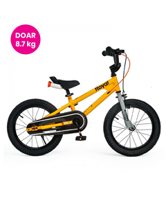 Bicicleta Copii Royal Baby Freestyle 7.0 NF - 16 Inch, Galben