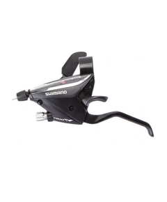 Maneta schimbator/frana stanga 3 viteze Shimano Acera ASTEF652LSBL, 1800 mm, negru