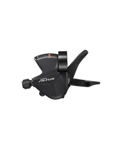 Maneta schimbator stanga 2 viteze Shimano Altus ASLM20102LB, RAPIDFIRE PLUS, 1800 mm, negru