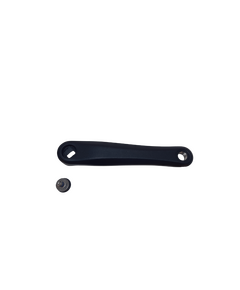 Brat pedalier stanga Bafang CK A05 01, 170 mm, patrat, filet 9/16 inch, aluminiu, negru