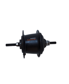 Butuc spate ASGC30007RASL 14Gx36Hx130x182mm, Frana tambur Shimano, 182 mm, negru