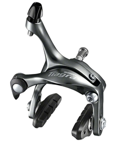 Frana caliper fata Shimano BR 4700, surub pivot 27,5 mm, piulita ingropata 18 mm, cu saboti R50CT4, negru