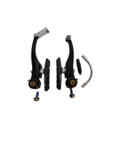 Frana spate V-Brake Lee Chi TX117 + EN-289MWH, 108 mm,logo Promax, aluminiu, Negru