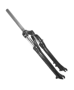 Furca cu suspensie SF13 NEX HLO, 28 inch, cursa 63 mm, 1 1/8 × 290 mm, gri închis mat, doar disc