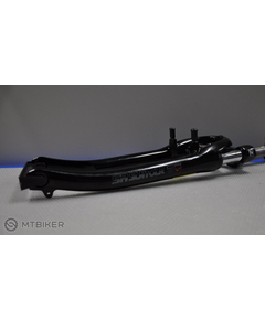 Furca cu suspensie SR Suntour SF13 CR7VA, 28 inch, 1 1/8 × 200 mm, negru