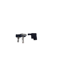 Incuietoare baterie semiintegrata Porta Power, mecanica, cu 2 chei, negru