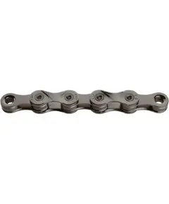 Lant 9 viteze KMC X9, 116 zale, 1/2 × 11/128, gri, cu Missing Link