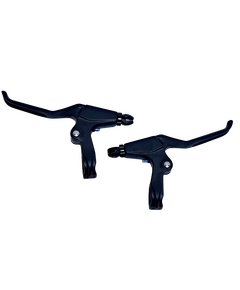 Manetă frana Stanga-Dreapta, set, aluminiu, negru