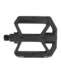 Pedale BMX Feimin FP 850, plastic, cu rulmenti, 107 × 103 mm, filet 1/2 inch, cu reflectoare, negre