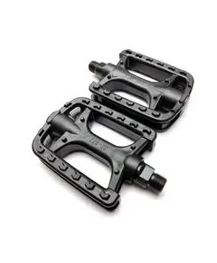 Pedale plastic city/trekking SP-877, set, stanga+dreapta, negru