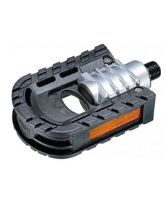 Pedale pliabile Marwi SP-151 aluminiu cu plastic, negru-argintiu