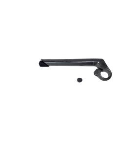 Pipa ghidon aluminiu, 1 1/8 × 180 × 44 mm, argintiu