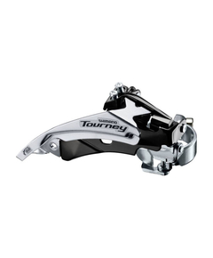 Schimbator fata 3 foi Shimano Tourney TX FD TY510, Top Swing, Dual Pull, prindere colier 31,8 mm