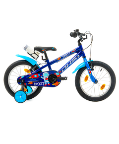 Bicicleta Copii DHS Rocket - 16 Inch, Albastru