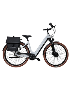 Bicicleta electrica Prophete 52342 - 28 inch, M, Alb-Negru