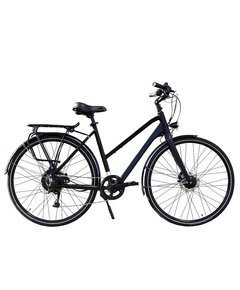 Bicicleta electrica Prophete 52581B - 28 inch, L, Negru