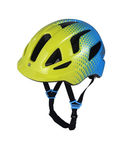 Casca Ciclism Copii P2R MASCOT- 52-56 cm,S, Galben- Albastru