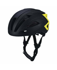 Casca Ciclism P2R RODEO - 55-58 cm, S-M, Negru-Galben