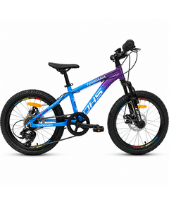 Bicicleta Copii Dhs Terrana 2023, model 2026 - 20 Inch, Albastru-Violet