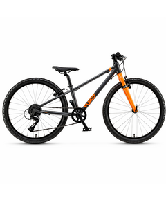 Bicicleta Copii Polar Fuzzy - 24 Inch, Gri