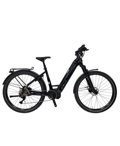 Bicicleta electrica Trekking Stella Tierra - 29 inch, 10V, L, Negru lucios