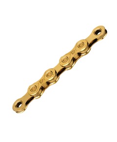 Lant Bicicleta KMC X12 Ti-N, 12 Viteze, 1/2X11/128 Inch, 126 Zale, Auriu