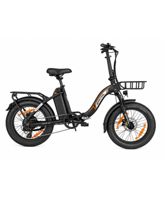 Bicicleta electrica pliabila Spatial Parrot 1.2 - 20 inch, Negru