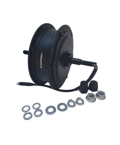 Butuc spate 26+28''36V/36H motor Blaupunkt, 220 mm, negru