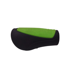 Mansoane bicicleta Ergo, 90mm, Negru-Verde