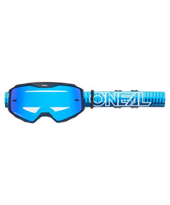 Ochelari O'Neal B-10 STRIPED V.26 - Lentile Albastre, Albastru