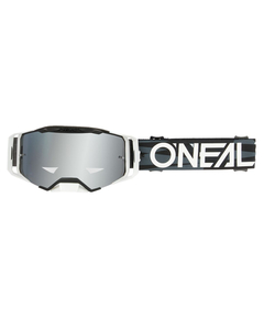 Ochelari O'Neal B-33 ICTUS V.25 - Lentile Argintii, Negru-Alb