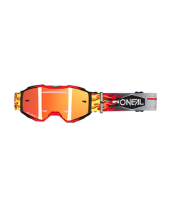 Ochelari O'Neal Copii B-10 HR V.25 - Lentile Rosii, Multicolor