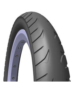 Anvelopa Bicicleta Rubena R63 Golf- 12-1/2 x 1.90 x 21/4, Negru