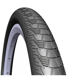 Anvelopa Bicicleta Rubena V99 Cityhopper - 28 x 2.0 Inch, Negru, Culoare produs: Negru
