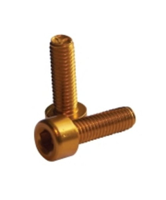 Suruburi Bidonas Cadru Fibrax Fcm3004 - M5 x 15 Mm, Auriu