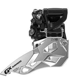 Schimbator Fata Sram Gx - 2x10Viteze, Tragere Jos, Negru