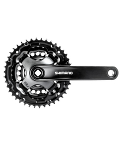 Angrenaj Pedalier Shimano, Fc-Ty301, For Rear - Brat 170 Mm, 3 x 6/7/8 Viteze, 42-34-24T, Negru